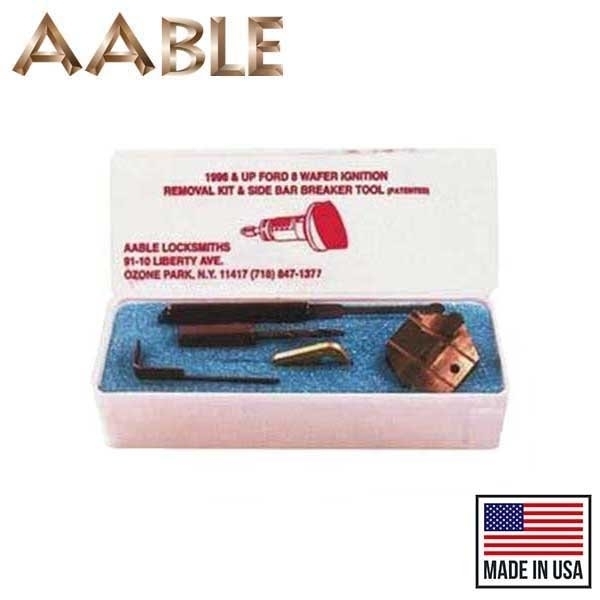 Aable Ford 8 Wafer Ignition Removal And Sidebar Breaker Tool Kit, 1996 And Up AAB-F8K-01
